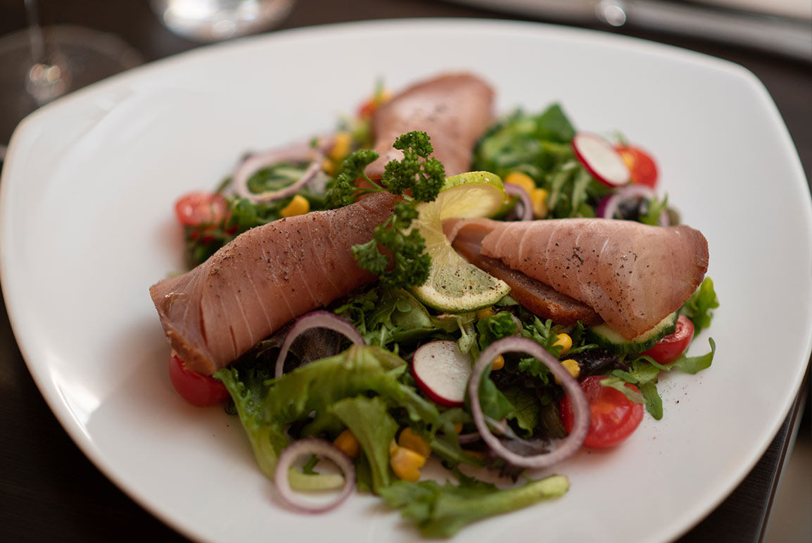 Smoked Tuna Salad at Zanzibar Restaurant