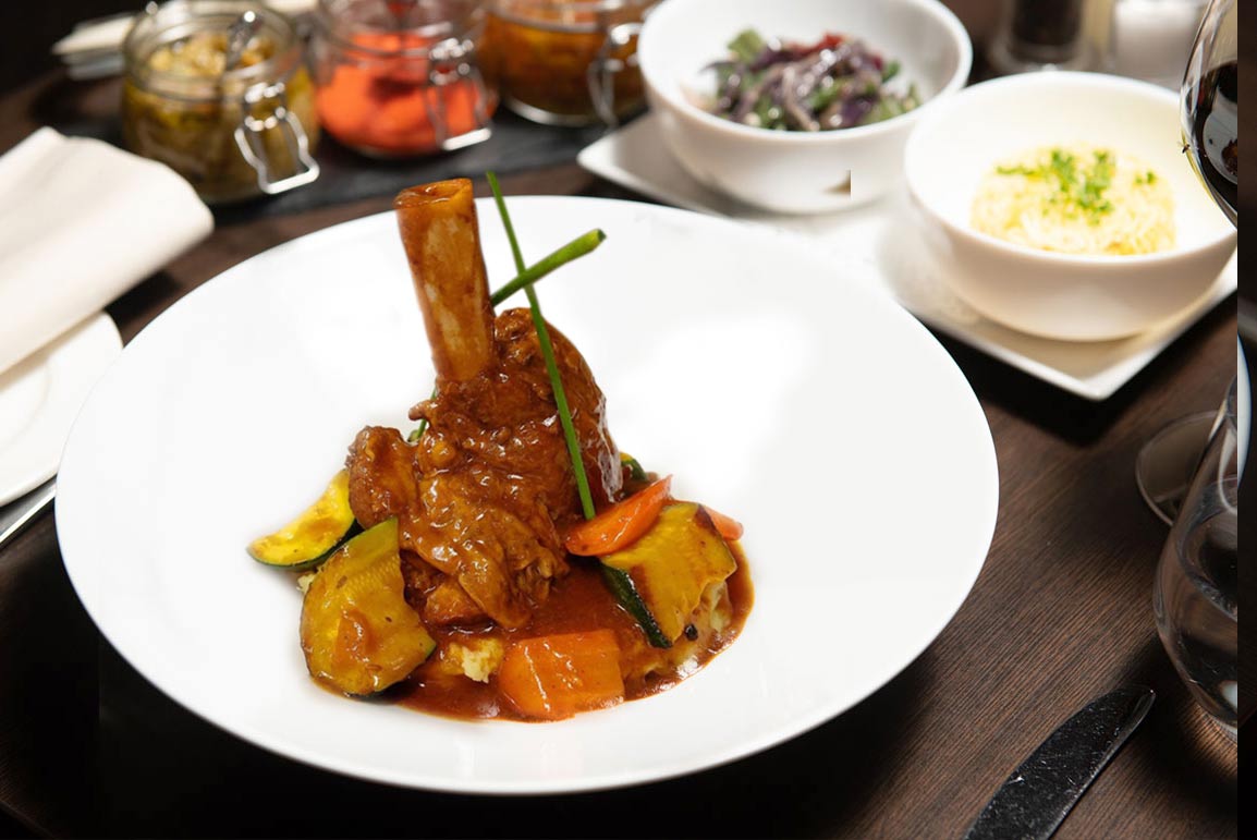 Lamb Shank at Zanzibar Restaurant
