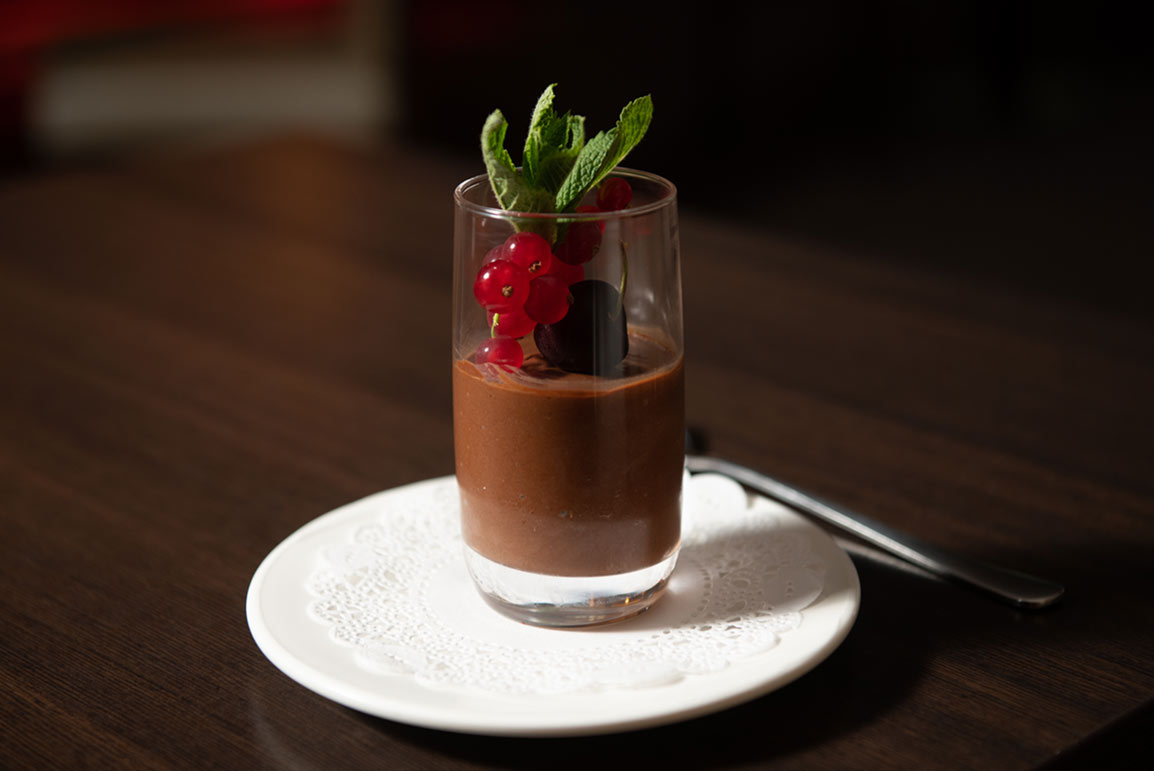 Madagascar Dark Chocolate Mousse at Zanzibar Restaurant